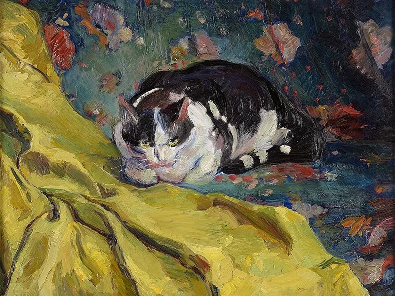 1887-Ludwig ten Hompel - Gatto